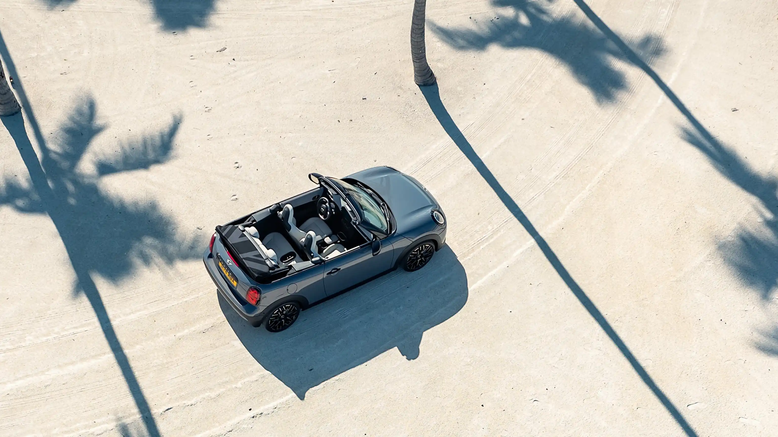 MINI Cabrio – översikt – sedd uppifrån