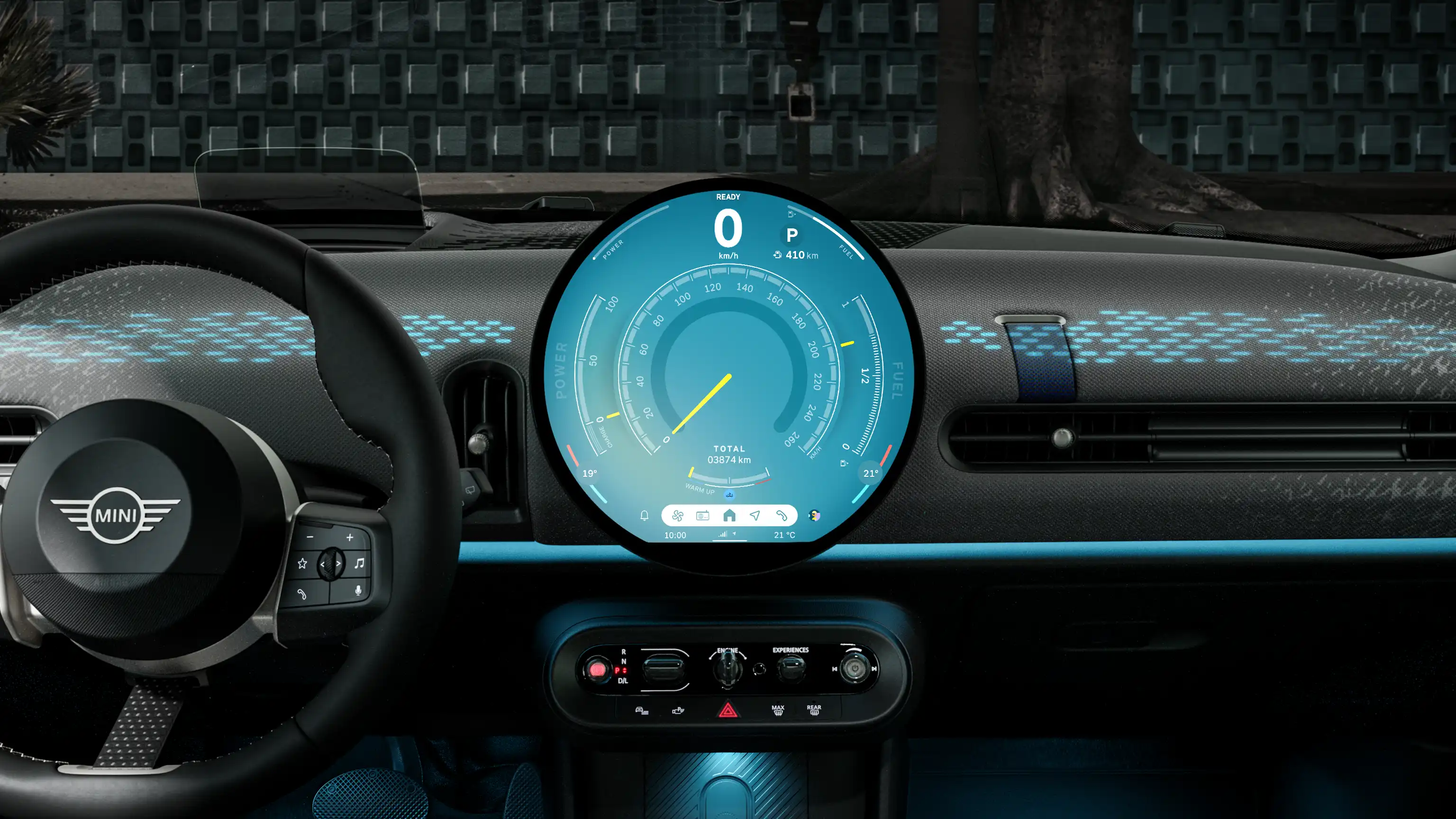 MINI Cabrio – digital upplevelse – core-läge