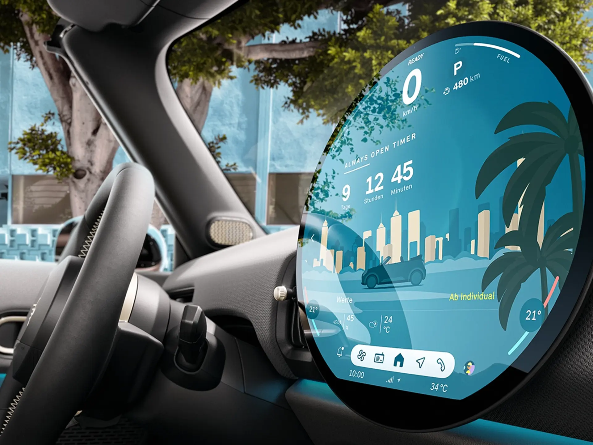 MINI Cabrio – digital upplevelse – MINI Operating System 9