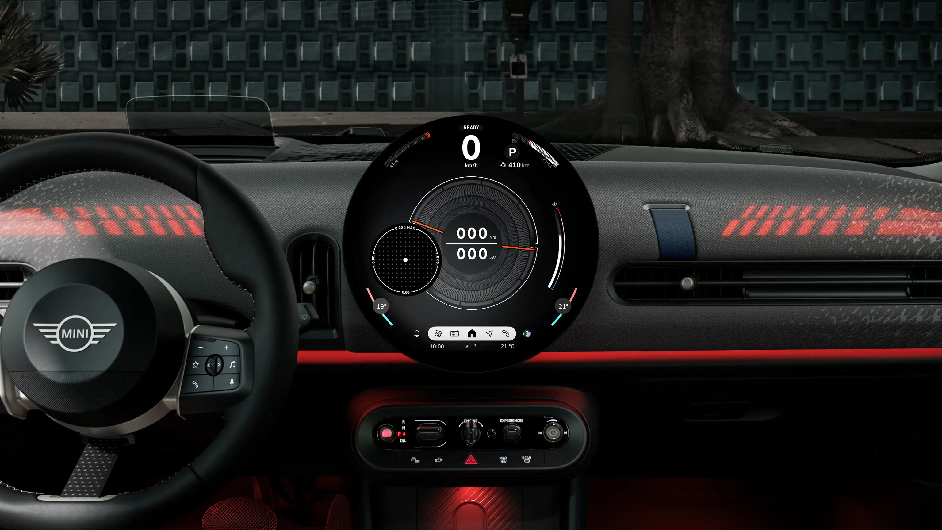 MINI Cabrio – digital upplevelse – gokart-läge