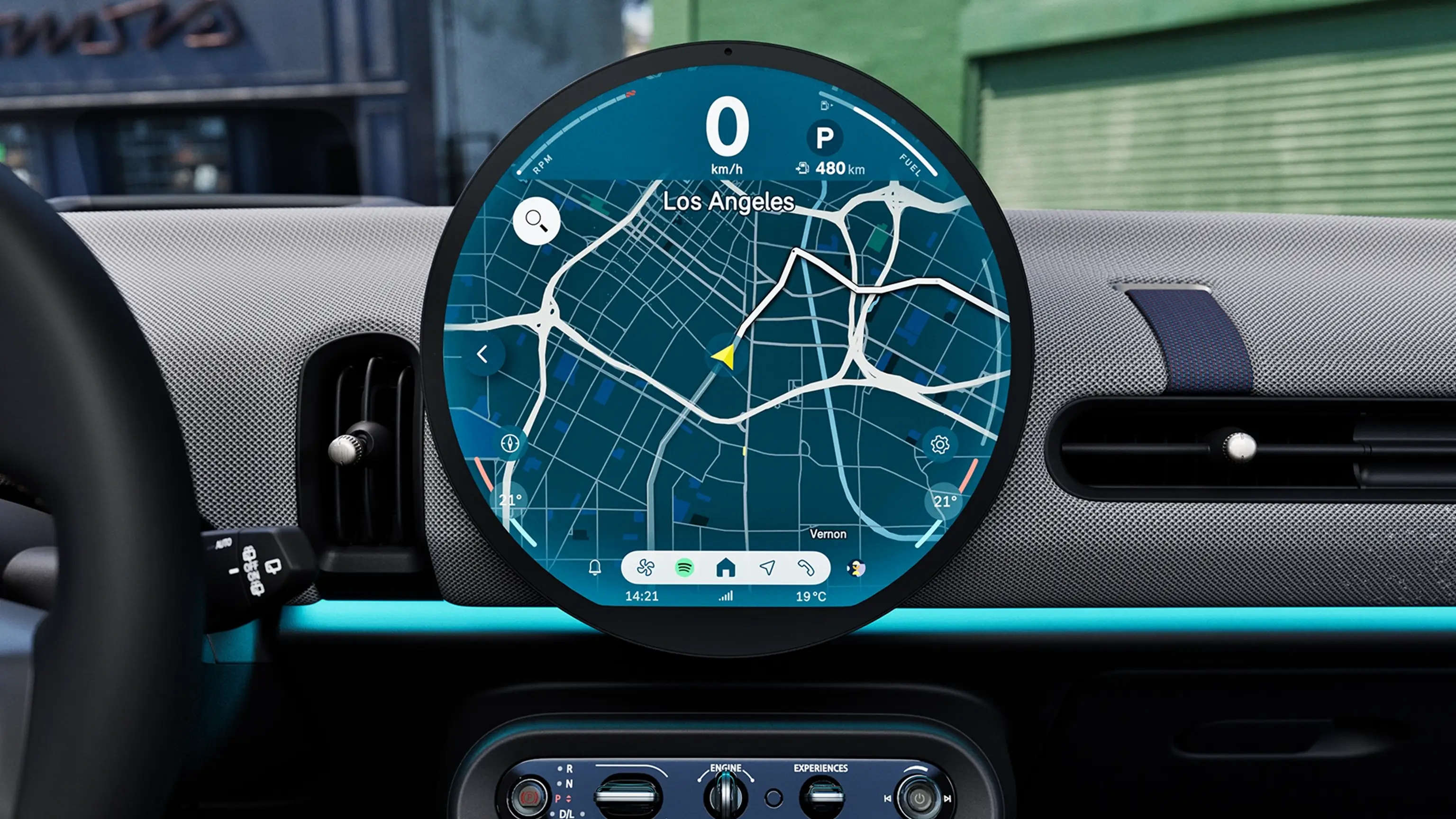 MINI Cabrio – digital upplevelse – navigation