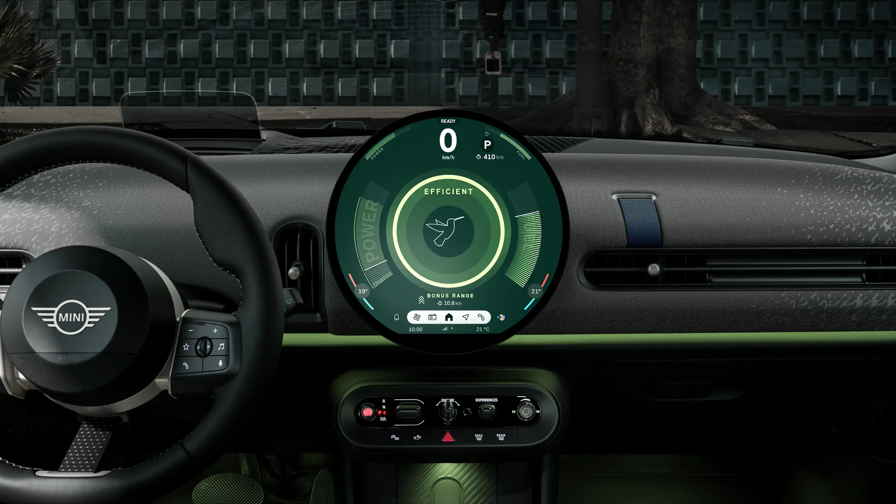 MINI Cabrio – digital upplevelse – efficiency-läge