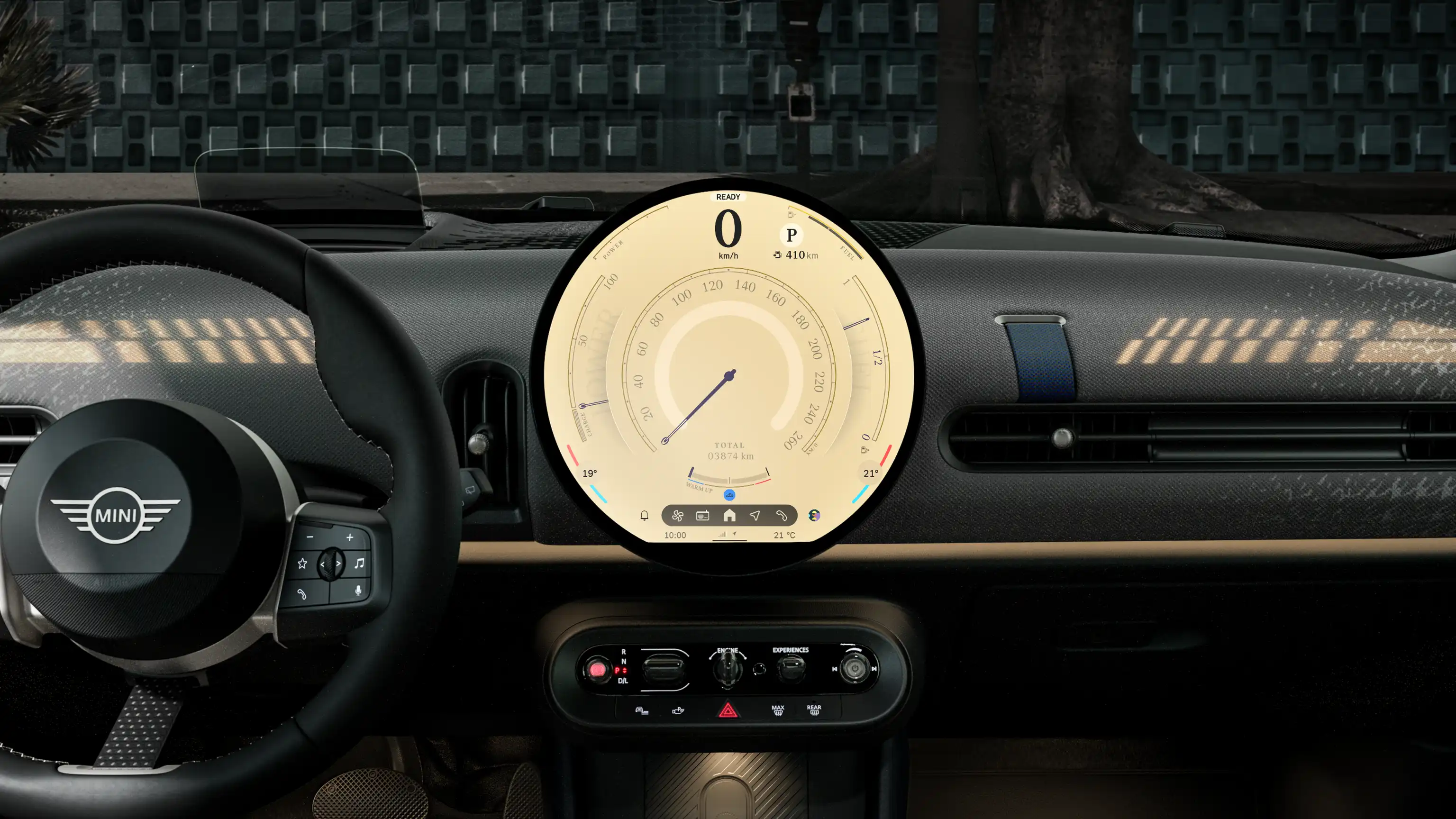 MINI Cabrio – digital upplevelse – timeless-läge