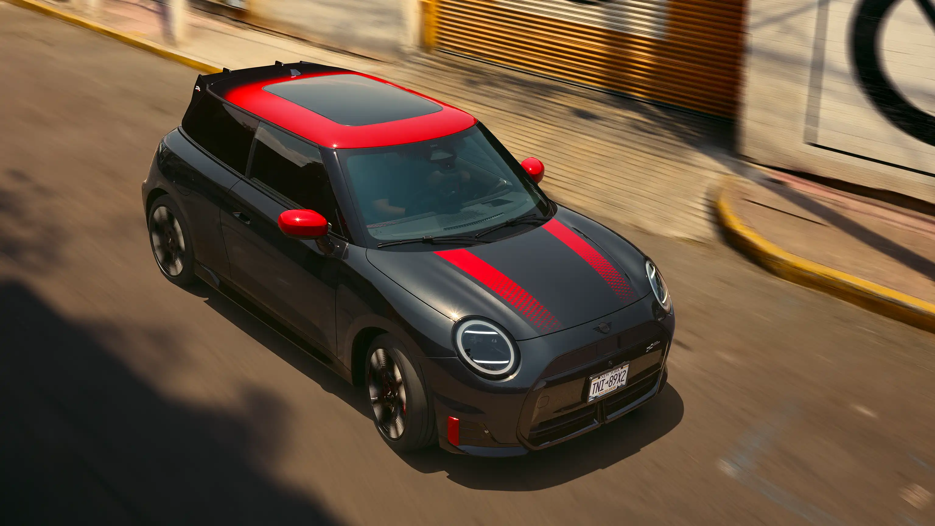 MINI John Cooper Works – J01 JCW sedd uppifrån