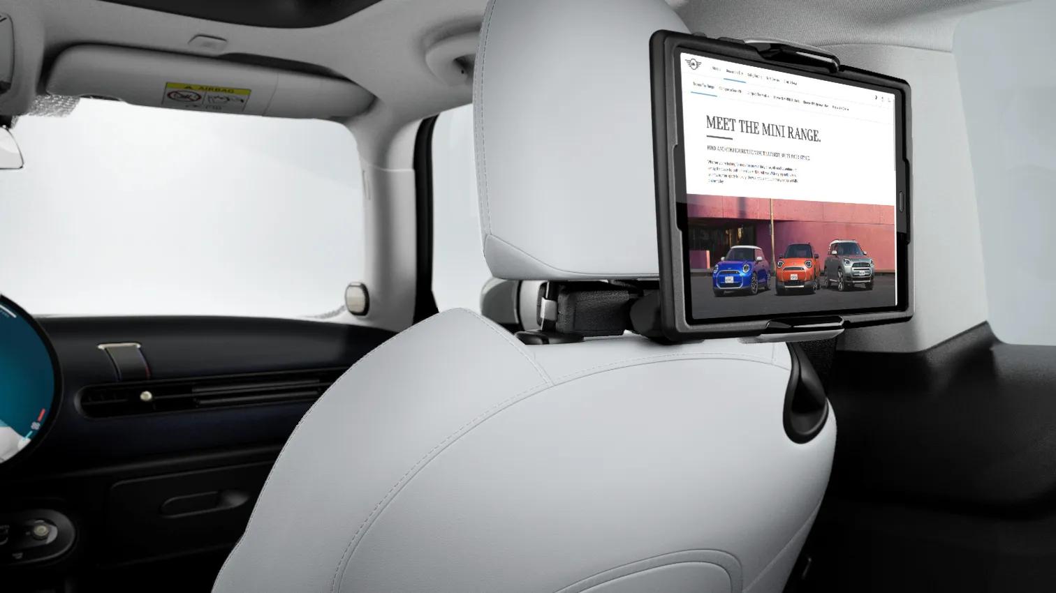 MINI hållare för surfplatta PRO för Travel & Comfort-systemet