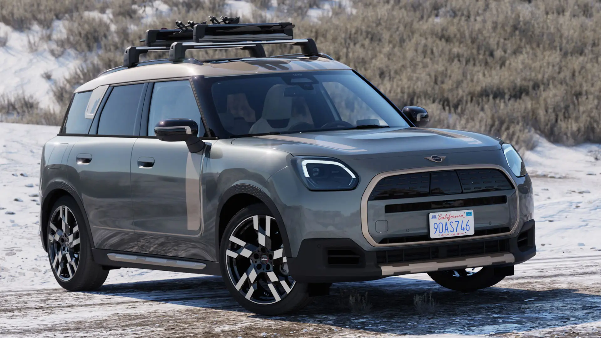 MINI Countryman – fälgar och däck med stjärnmärkning