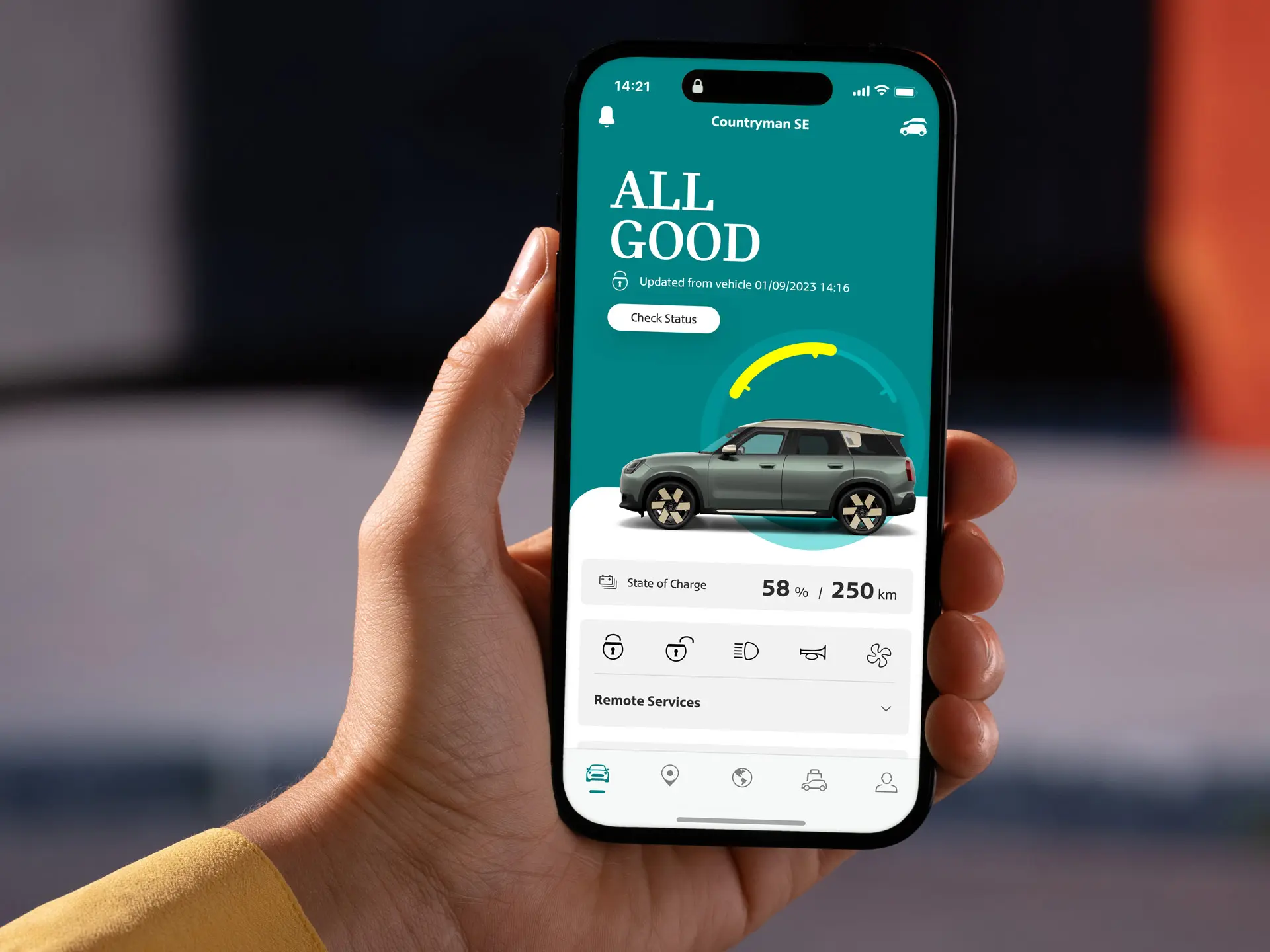 Vy i MINI App