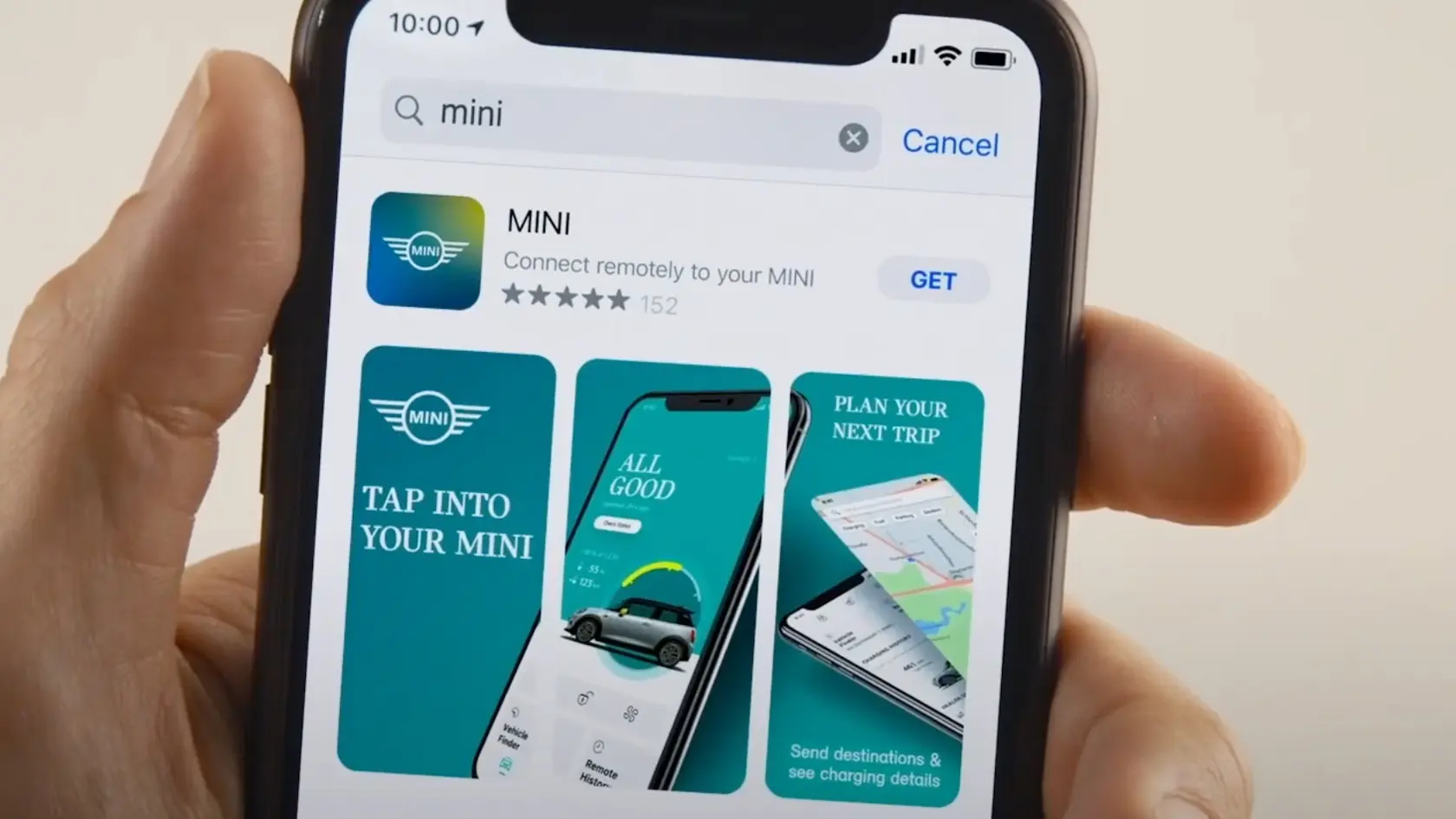 Vy i MINI App