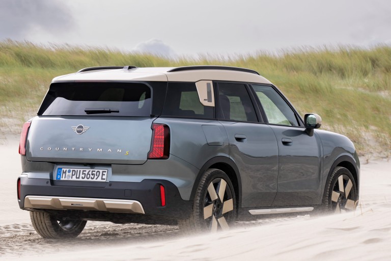 MINI E-mobilitet – teknik – All4-fyrhjulsdrift