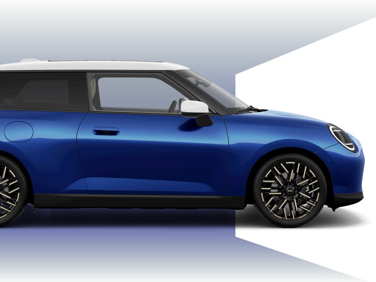 MINI Cooper SE – mått – parkeringsplatser och garage