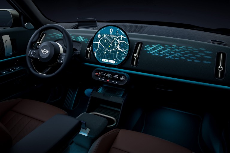 Helt elektriska MINI Countryman - mosaic - interiör