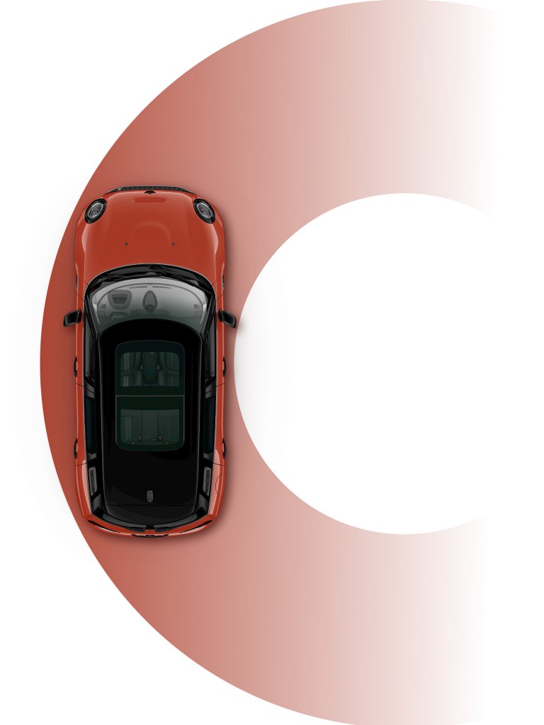 MINI Clubman – mått – vändradie