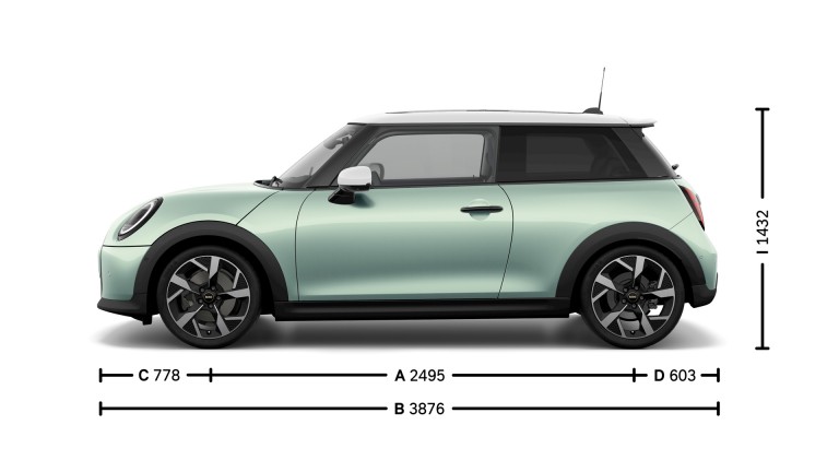 MINI Cooper 3-dörrar - mått - introbild