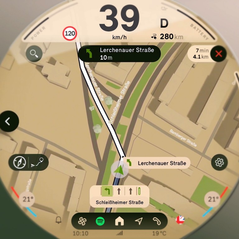 MINI Countryman – digital upplevelse – navigering
