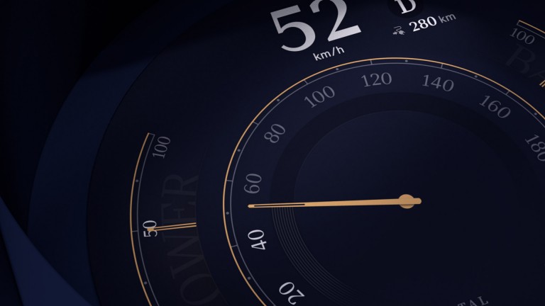 MINI Countryman – digital upplevelse – timeless night-läge