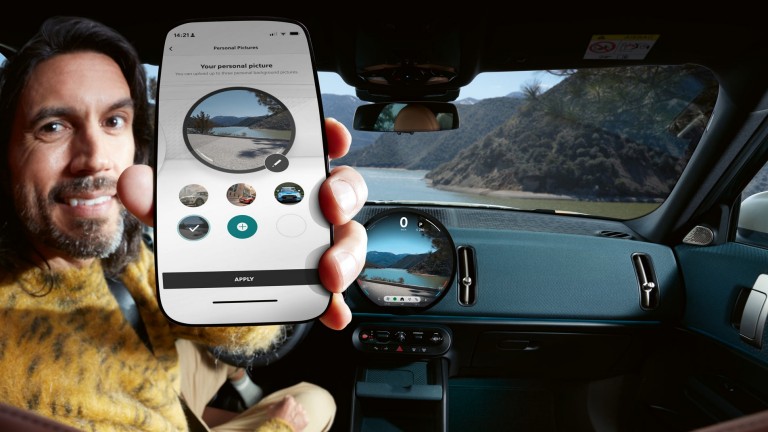 MINI Countryman – digital upplevelse – MINI Appen