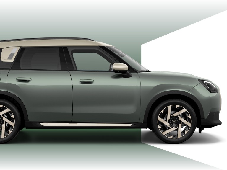 MINI Countryman – mått – sedd från sidan