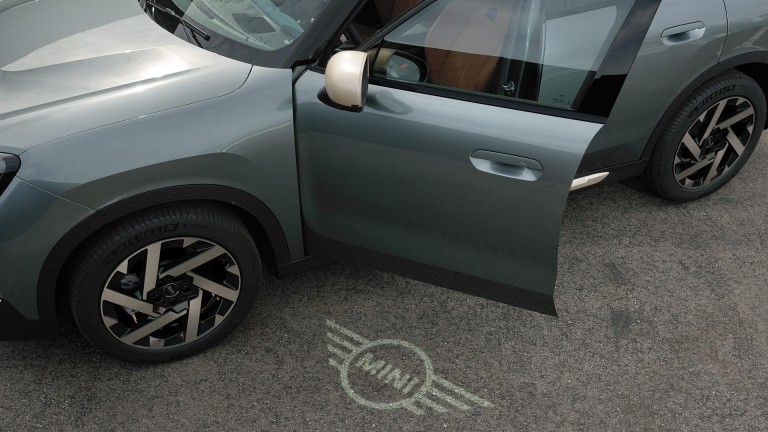 MINI Countryman – exteriör – välkomstljus